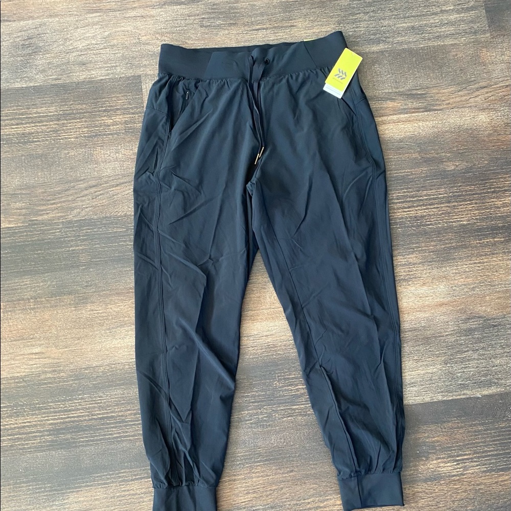 Black joggers